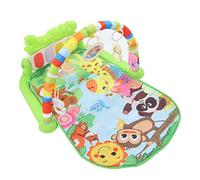 Diyeeni Baby Kick Play Piano Mat Soft Infant Tummy Time Gym con Extraíble, Juguetes, Música y Luces, Tapete de Actividades Educativas para Niños Pequeños Gateando