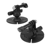 Diyeeni Base Adhesiva Flexible para Montaje en Casco para Cámara de Acción con Rótula de 360° y Bloqueo de Llave para 6 5 Pro 4 3 para Nano para Cámaras XtraMuse