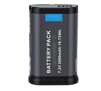 Diyeeni Batería de Cámara de 2600 MAh, Repuesto para BP SCL6 Compatible con Cámaras Digitales LeicaQ2 Q3 SL2 SL3