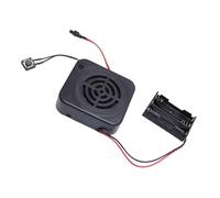 Diyeeni Caja de grabación de voz, módulo de grabación de sonido de 4 minutos, módulo de reproducción de mensajes de audio claro con control rojo/negro para cajas de regalo de animales de peluche