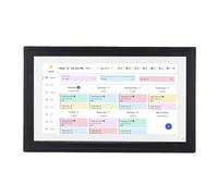 Diyeeni Calendario de Pared Inteligente Planificador Familiar Digital Pantalla Táctil Interactiva con Aplicación WiFi Sincronización Tabla de Tareas Planificación de Comidas para la (Enchufe de la UE)