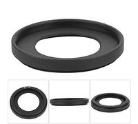 Diyeeni Capucha para Lente, Capucha para Lente de aleación de Aluminio ES-52 Capucha para Lente para cámara Adecuado para Canon EF-S 24 mm f/2.8 S T M, para Canon EF 40 mm f/2.8 S T M