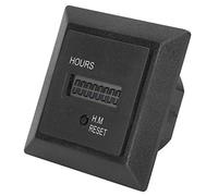 Diyeeni Contador de Horas con Pantalla Digital de Alta Precisión 50/60 HZ Universal AC 100-240 V Temporizador 0,3 W para Generador de Maquinaria Agrícola