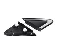 Diyeeni Embellecedor Triangular para Espejo Retrovisor para 2013-2016 96319 3RA0A 96318 3RA0A, Cubierta de Guardabarros Triangular para Espejo Retrovisor Lateral de Puerta ABS Negro par