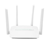 Diyeeni Enrutador WiFi CPE C300 con Ranura de Tarjeta SIM, Punto de Acceso WiFi Portátil 4G LTE 150Mbps, Enrutador de Viaje, 4 Antenas Externas de Alta Ganancia 5DBI, Admite 32 Usuarios, (Enchufe de