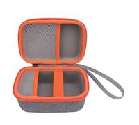 Diyeeni Estuche Rígido para Reproductor de Música para Niños Soporte de Almacenamiento Protector con Carcasa de EVA Forro de Terciopelo Bolsillos de Malla Superiores e Inferiores para