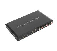 Diyeeni Extractor de Sonido óptico EARC, Adaptador de óptico EARC a HD de 3,5 Mm para Sistemas de Altavoces de TV, con Soporte de 24 Bits 192 KHz para Canales 7.1 5.1 2.0