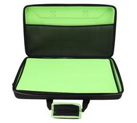 Diyeeni Funda de Controlador para DDJ SB2, Bolsa de Almacenamiento Acolchada de EVA con Correa de Hombro Ajustable, Bolsillo Interno de Malla, Forro Verde, Se Adapta a Computadora
