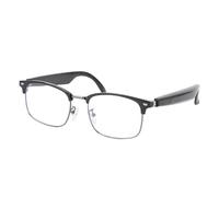 Diyeeni Gafas Inteligentes con Traductor de Inteligencia Artificial, V5.3 Gafas de Música Bluetooth con Más de 150 Traducciones, Gafas de Sol Inteligentes para Hombres y Mujeres, 6h (Grey)