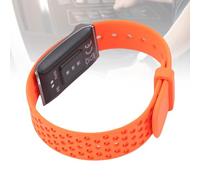 Diyeeni Health Smart Bracelet, Wearable Health Fitness Tracker, Sleep Monitor, 127 Modes Sport, 1atm Impermeable, Alerta de Llamadas Entrantes, Alarma, Control de Fotos, 40 Días de (Orange)