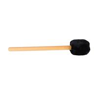 Diyeeni Mazo de Fieltro Suave con de Haya para Xilófono y Timbal (BLACK) | Mazo de percusión para principiantes, cabeza de fieltro de lana para un tono cálido, largo para un agarre cómodo