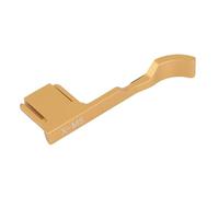 Diyeeni Metal Holgar Up Supren para la Cámara X M5, Manija de Reposo del Pulgar de Aleación de Aluminio X M5, Instalación y Extracción Fácil, Accesorios Digitales (Gold)