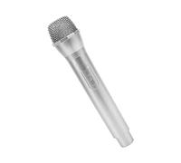Diyeeni Micrófono de Apoyo Realista para Espectáculos de Danza de Karaoke, Práctica de Juguete para Niños Pequeños, Micrófono Falso Ligero para Cantar Accesorios de Fotografía de Escenario, de