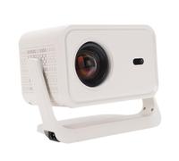 Diyeeni Mini Proyector con WiFi6 y Bluetooth, Proyector Autofocus 1+16GB, Auto Keystone, de Películas Portátil para Android 13 Compatible con Smartphone, HDMI y USB (Enchufe Europeo 800W)