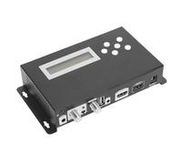 Diyeeni Modulador Digital, RF Coaxial con Salida AV para DVBT TV Link (Enchufe de la UE)