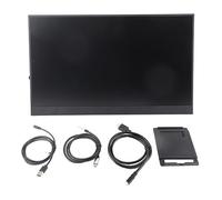 Diyeeni Monitor Portátil de 17,3 Pulgadas 144 HZ 1080P, Extensor de Pantalla Portátil para Viajes, Monitor HDR con Tipo C Mini HDML para Teléfono Portátil, PC, Tableta