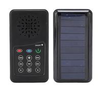 Diyeeni Player de Sonido de Las Escrituras, Navegación Fácil, Lectura de Punto de Memoria Inteligente, Biblia de Bolsillo con Energía Solar con Almacenamiento de (French A B, English KJV, 288 Himnos)