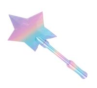 Diyeeni Portatarjetas de Crédito con Varita de Hadas Impresa en 3D con Ranura para Tarjetas Oculta para Realizar Pagos Divertidos, Varita Tap to Play de 14,57 Pulgadas para Entusiastas de Las
