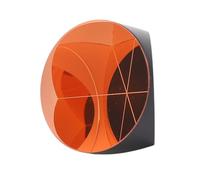 Diyeeni Prisma de Cubo de Esquina de Vidrio óptico, Retrorreflector Triédrico Recubierto de Cobre de 25,4mm, Pulido Fino, Topografía Precisa