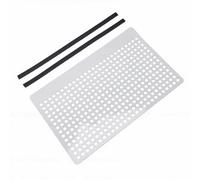 Diyeeni Protector de Skimmer para Piscinas Enterradas, Resistente a la | Cubierta de red para skimmer de piscina sobre el suelo, evita obstrucciones, ajuste de boca ancha a través de la pared,