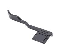 Diyeeni Pulgar hacia Arriba de Aleación de Aluminio para A7CII A7CR, Empuñadura con Reposapiés para Zapata, Accesorios para Cámara, Fácil de Colocar y Quitar (Black)