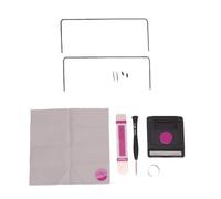 Diyeeni Reemplazo del Bisel del Marco del Panel de Pantalla LCD para Z Fold 5, con Almohadillas Acolchadas, Clips de Conexión y Kit de Herramientas de Reparación