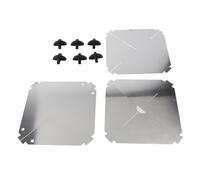 Diyeeni Reflectores de Octaédricos de Aluminio de 12 X 12 Pulgadas para Veleros, Lanchas a Motor, área de Reflexión de 5 M2, Resistente Al óxido, Kit de Seguridad Marina de Fácil