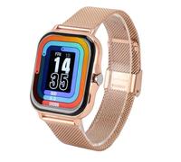 Diyeeni Reloj Deportivo Inteligente Y13, Pantalla Táctil a Color de 1,69 Pulgadas, Resistente Al Agua IP68, 12 Modos Deportivos, Reloj Deportivo para e IOS (GOLD)