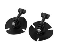 Diyeeni Soporte para Casco de Cámara de Acción, Base Ajustable con Cabezal Esférico de 360° con Soporte Adhesivo Flexible para Action 6 5Pro 4 3/360/Nano/XtraMuse
