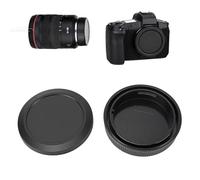 Diyeeni Tapa de Lente Trasera de Cámara y Tapa de Cuerpo de Repuesto para EOSR R50 R62 R5 RP R6 R8 R10R7, Reemplaza Tapas de Lente de Montaje RF - 2 Paquetes