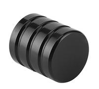 Diyeeni Tapa Eliminadora de de Talón de Motocicleta de Aluminio Apta para FLHT FLHR FLHX CVO 1980-2019, Cubierta de Palanca de Cambios Cromada Pulida en Plata Negra (BLACK)