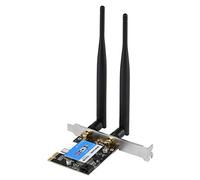 Diyeeni Tarjeta de Red PCIE Banda Dual 2.4G / 5G 433 Mbps Alta Velocidad de transmisión Bluetooth 4.0 Tarjeta inalámbrica PCI Express Adecuada para Escritorio