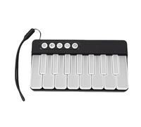Diyeeni Teclado de Juguete para Piano, Teclado Portátil Iluminado con Luces Degradadas de 7 Colores y Diseño de Esquinas Redondeadas, con Canciones de Demostración y Rimas Infantiles,