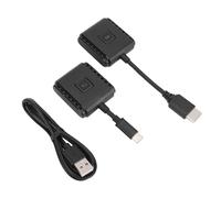 Diyeeni Transmisor y Receptor HDMI Inalámbrico 1080p @60Hz, 2.4G/5G USB C Wireless Display Adapter y Extensor HDMI, Transmisión de Video y Audio a TV Monitor Projector Desde PCP Portátil