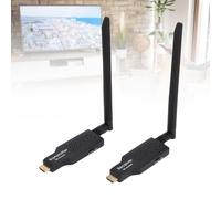 Diyeeni Transmisor y Receptor HDMI Inalámbrico, Salida de 164 Pies/50m 1080p 60Hz, Kit de Extensor HDMI Inalámbrico Portátil 5.8G con Antenas para Consola de Juegos, DV, Plug & Play