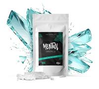 DIYer® 100g de cristales de mentol en una práctica bolsa con cremallera - calidad superior certificada a partir de aceite de menta 100% puro - ideal como infusión para la sauna - cristales de hielo