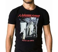DIYI weihai Annihilator Alice in Hell 1989 Album Cover T-Shirt Black XXL