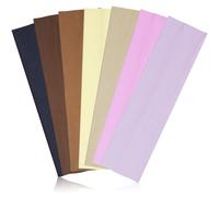 DiyJibb Diademas para mujer, elásticas, antideslizantes, de tela de algodón suave, para deportes, entrenamiento, yoga y correr, 7 unidades