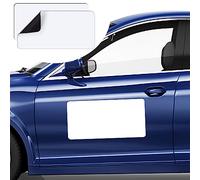DIYMAG 2 imanes en Blanco para Coche, 24 x 12 Pulgadas, letreros magnéticos para Puerta de automóvil, Esquinas Redondeadas, calcomanía magnética Flexible para anunciar el Logotipo de la Cubierta para