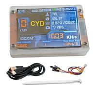 DIYmalls NerdMiner V2 NMMiner ESP32-2432S028R ESP32 - Placa de desarrollo de 2.8 pulgadas, pantalla táctil resistiva + funda acrílica