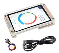 DIYmalls Pantalla ESP32 de 3.5 pulgadas ESP32-3248S035C Pantalla táctil capacitiva 480x320 TFT LCD Módulo ST7796 ESP 32 Placa de desarrollo + funda acrílica para Arduino IDE
