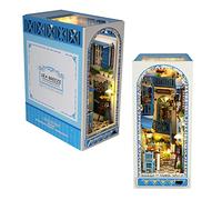 Diymnhaus - Kit de rincón de libros para adultos, diseño de casa de campo en miniatura para adultos, decoración de esquina de escritorio, kit de rompecabezas 3D adecuado para adultos, regalo creativo