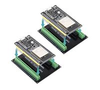 diymore 2 Piezas para ESP32 Placa de Desarrollo Breakout Board,Pacas de Expansión para ESP32 Módulo 2.4 GHz Dual Core WLAN WiFi Bluetooth 2102 Chip(38Pin)