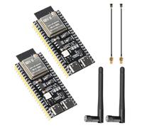 diymore 2 placas de desarrollo ESP32-S3 DevKitC-1 N16R8 con antena de 2.4G, para módulo ESP32 S3 N16R8 con WiFi y Bluetooth 5.0 para Arduino, ESP-32 interfaz dual tipo C