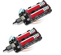 diymore 2 protectores de expansión de batería de litio 18650 V8 3A/5V 1A/3V Puerto micro USB tipo C USB