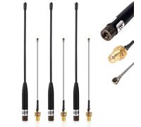 Diymore Antena de ganancia de 10 dBi para Meshtastic LoRa 868 MHz de largo alcance, antena omnidireccional SMA Plug Antena + cable SMA hembra, paquete de 3