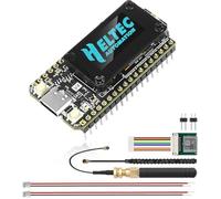 diymore Lora V4 ESP32 - Placa de Desarrollo con Pantalla de 0,96 Pulgadas, módulo GPS, módulo de Chip ESP32-S3R2 SX1262 (863-928 MHz) y Kit WiFi para Dispositivos Meshtastic IoT, hogar Inteligente