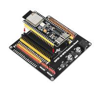 diymore Para módulo ESP32-S3 DevKitC-1 N16R8, autoridad de expansión para organismos de desarrollo ESP32 S3 1-N16R8 placa de desarrollo con WiFi, Bluetooth 5.0, antena conectable USB C