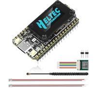 diymore Placa de desarrollo ESP32 LoRa V4 con módulo GPS, arquitectura ESP32 S3 LoRa mejorada, Wi-Fi, Bluetooth, flash de 16 MB, antenas de 863-928 MHz, compatible con GPS y energía solar para Arduino
