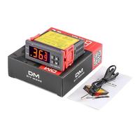 diymore STC-1000 Pro Controlador de temperatura AC 220 V Termostato digital multiusos Calibración de temperatura con Sonda de Sensor NTC para Fermentación Hatch Freezer Calefacción y Enfriamiento